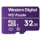 Карта памяти MICRO SDHC 32GB UHS-I/Western Digital PURPL/WDD032G1P0A WDC-фото1-mini